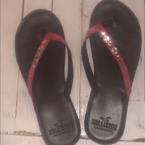 Hollister flip flops